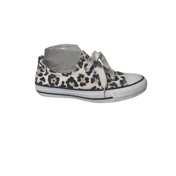 Converse All Star Cheetah Leopard Animal Print Sneakers Woman's 7 - Picture 7 of 12